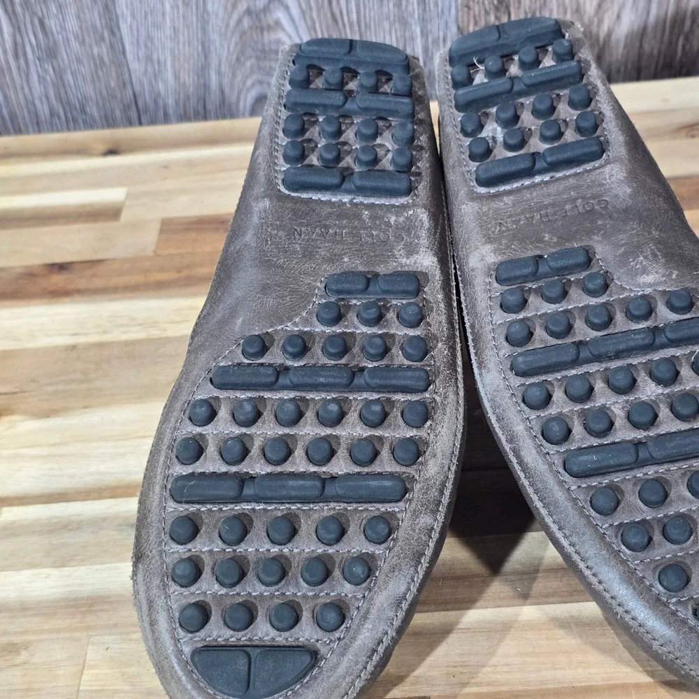 Cole Haan Mens Driving Moccasins Loafers Grand OS Size 11 M Brown Leather‎